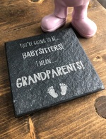 You're going to be babysitters! I mean... Grandparents!
