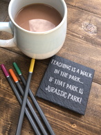Teaching is a walk in the park... Jurassic Park