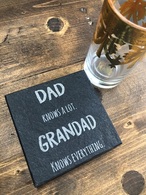 Dad knows a lot. Grandad knows everything.