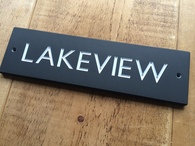 Small Slate Nameplate